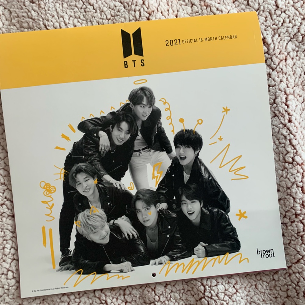 Bts 2021 calendar
